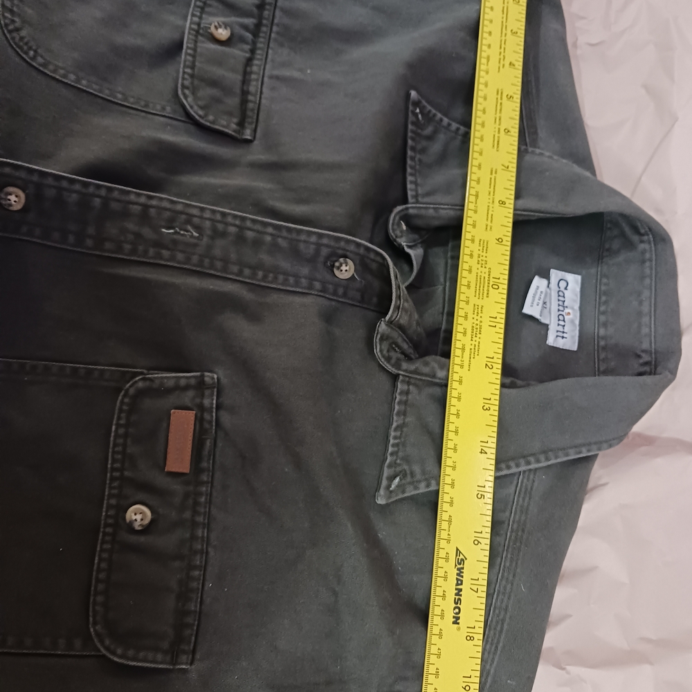 Carhartt Dark Gray Button-Up Shirt